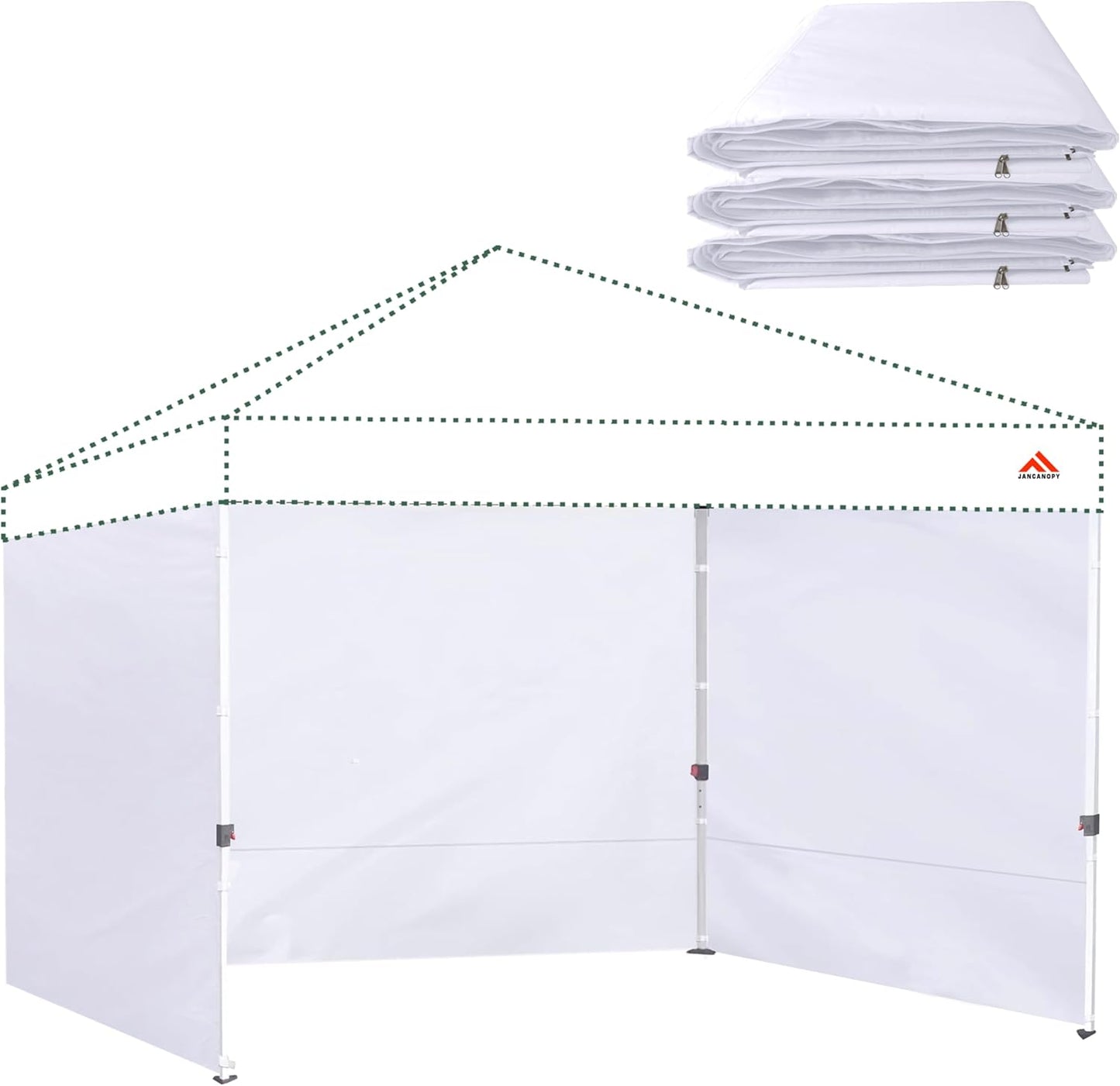Canopy Tent Gazebo Sidewalls for 10x10 Pop Up Canopy