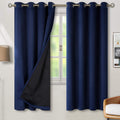 BGment Thermal Insulated 100% Blackout Curtains 52 x 72 in - Double