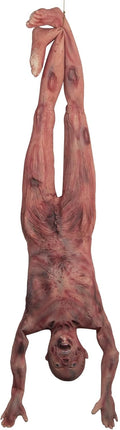 Halloween Bloody Dead Body Full Hanging Corpse Prop - 4.6 ft Scary