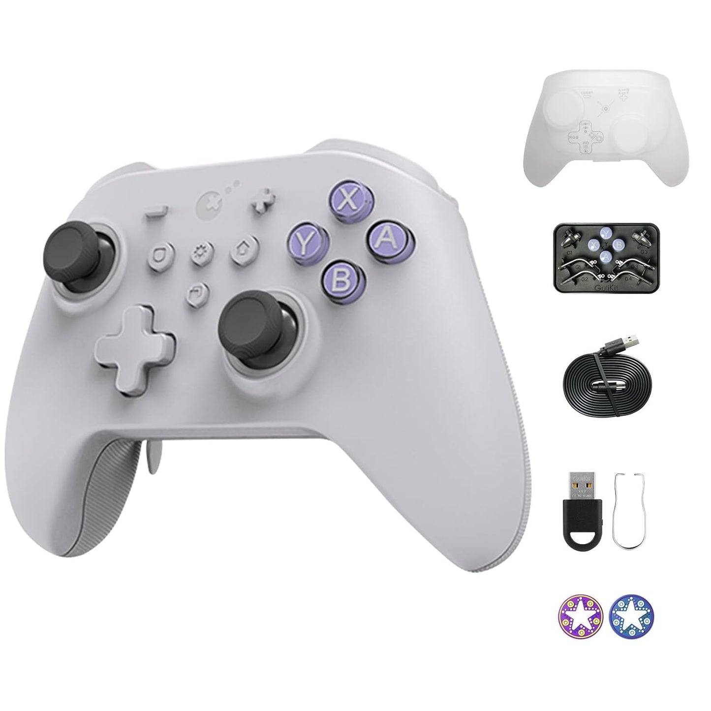 GuliKit KK3 MAX Wireless Controller with Upgraded Back Button