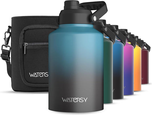 1 Gallon Insulated Water Bottle for Gym, Hiking, and Travel