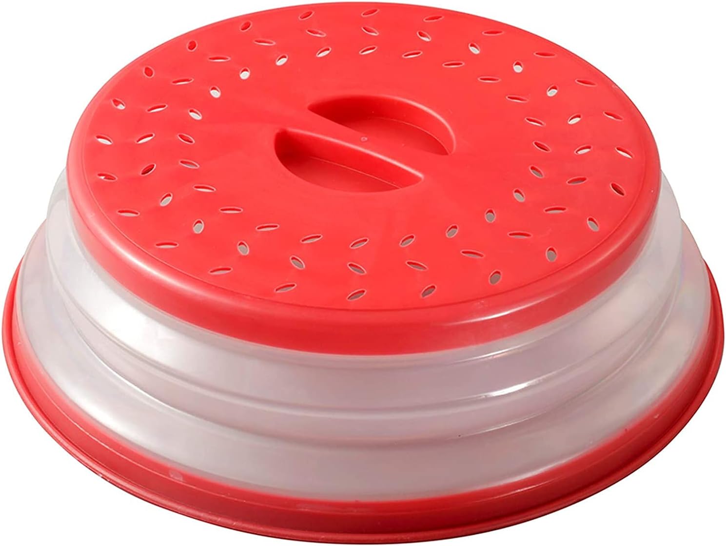 BPA-Free Silicone Food Cover - Red