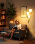 Lightdot Tripod Floor Lamp Stepless Dimmable Globe - Warm 3000K Glow