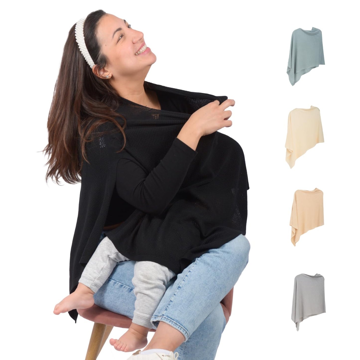 Breathable Nursing Cover Up for Breastfeeding - Privacy Must Haves