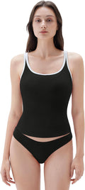 SUUKSESS Padded Long Tank Tops for Women - Perfect for Summer