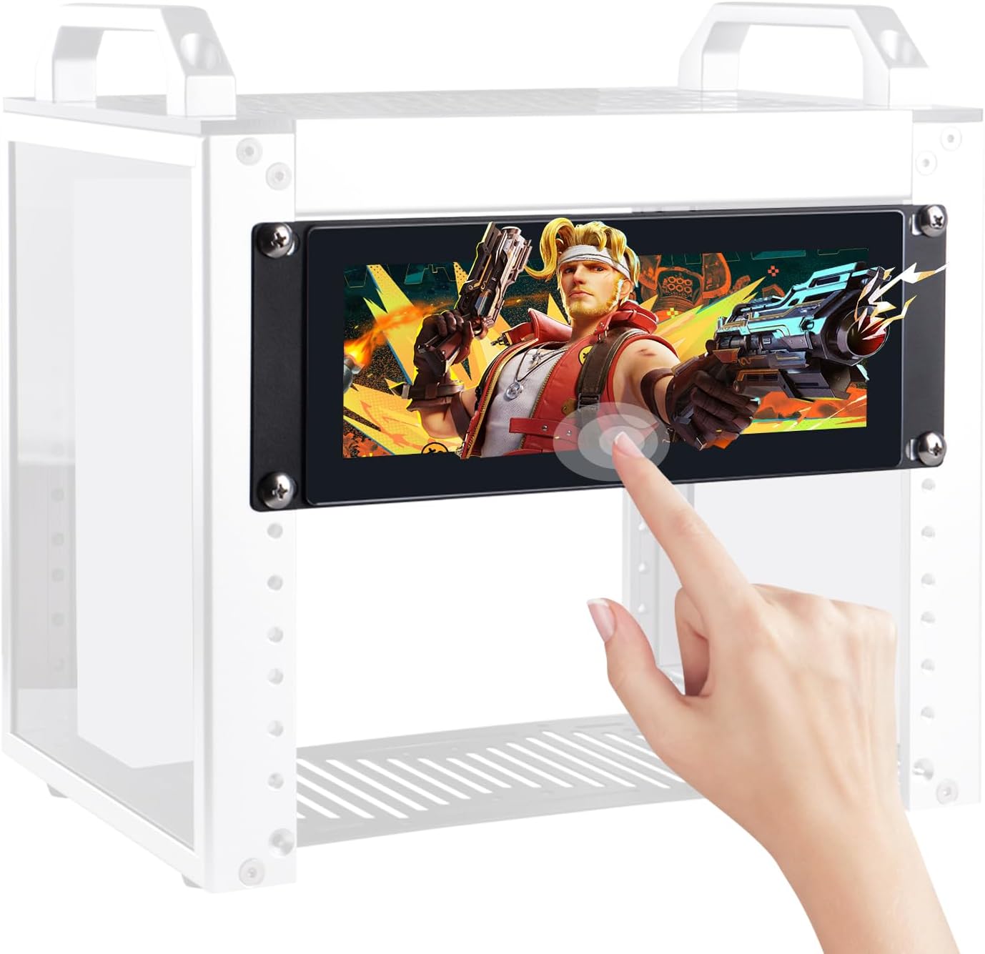 GeeekPi 7.84 inch Touch Screen Monitor for Rack Mount Servers