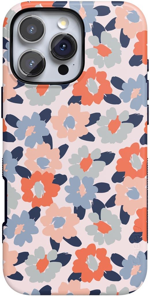 Casely iPhone 16 Pro Case - Bold Floral Design with Protection