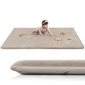 Extra-Large Baby Play Mat 79in x 118in Beige - Thick Memory Foam