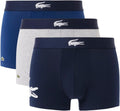 Men's Cotton Stretch Big Croc Print Trunks 3-Pack - Comfortable