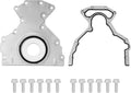 Engine Rear Main Seal Cover Kit with Gasket & Bolt - Durable Fit