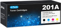 201A Toner Cartridge 4 Pack Compatible for HP MFP M277dw - High Yield