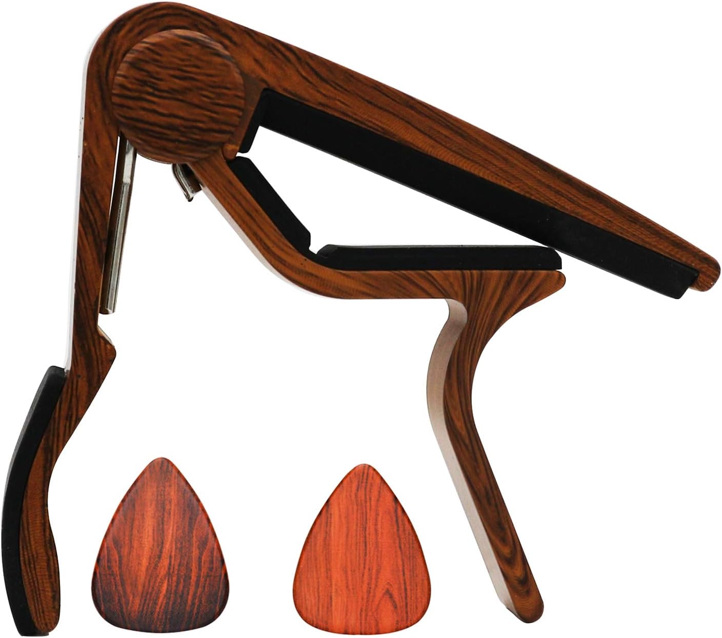 Classical Guitar Capo for Nylon String + Pick