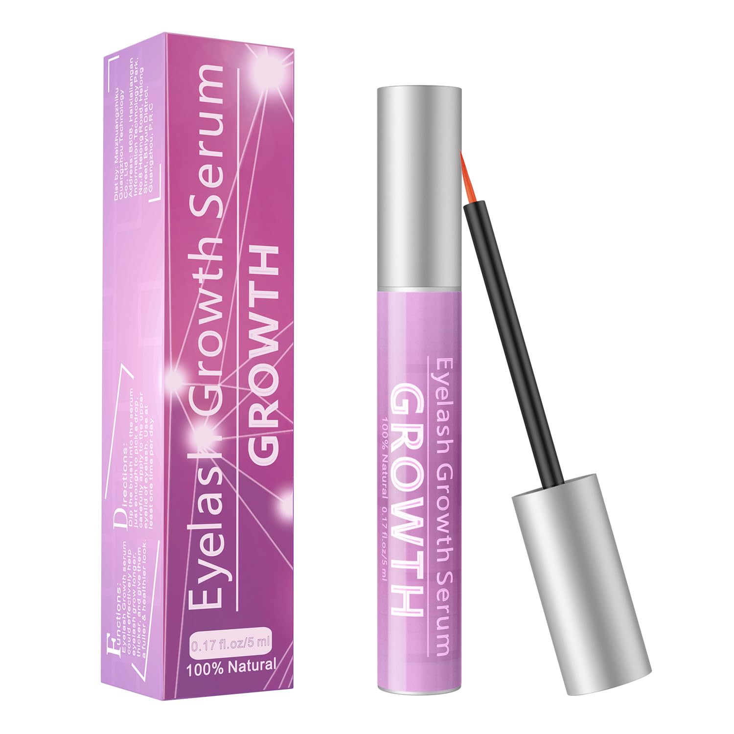 Eyelash Growth Serum for Longer, Thicker, Fuller Lashes