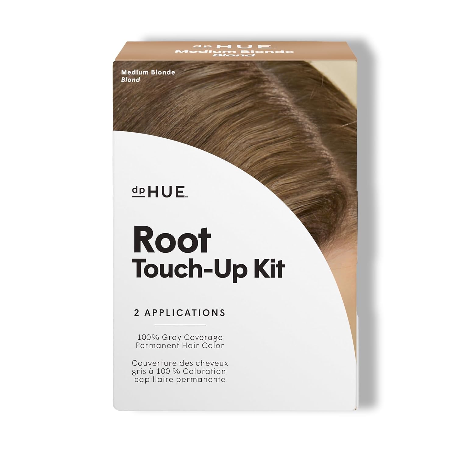dpHUE Root Touch-Up Kit for Gray Coverage - Medium Blonde