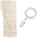 MODE Cambria Designer Series 18 Count Easy Glide Curtain Rings