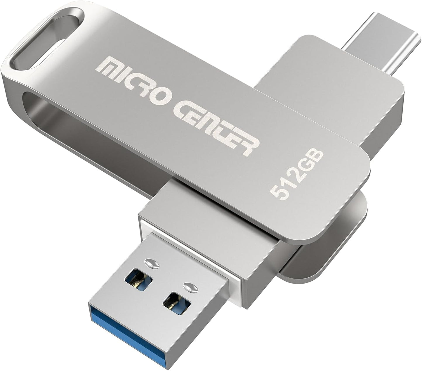 Micro Center SuperSpeed 512GB USB 3.2 Dual Drive for Fast Storage