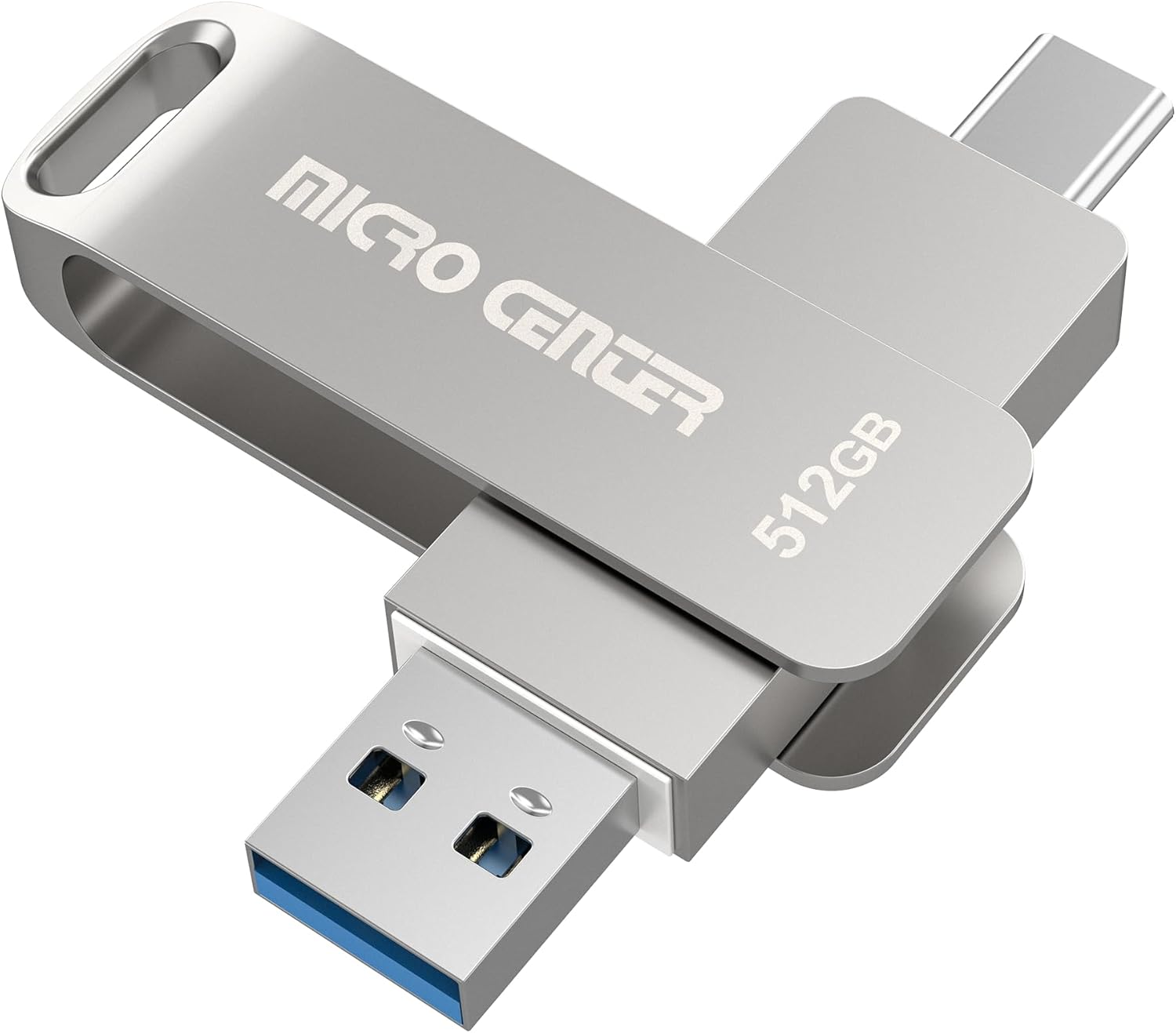 Micro Center SuperSpeed 512GB USB 3.2 Dual Drive for Fast Storage