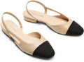 DREAM PAIRS Slingback Ballet Flats for Women with Low Heel