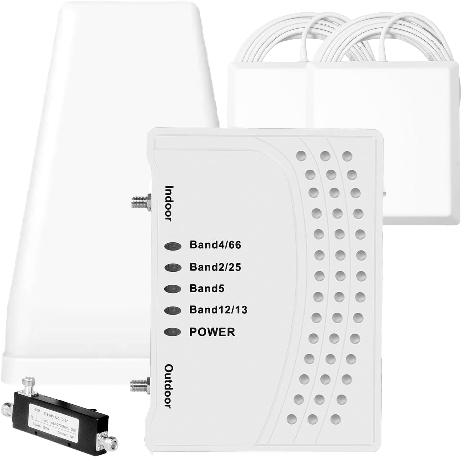 Cell Phone Booster for Home & Multi-Room, 7000Sq. Ft Coverage