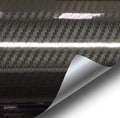 Epoxy High Gloss Black Carbon Fiber Vinyl Wrap (3ft x 5ft) - Interior