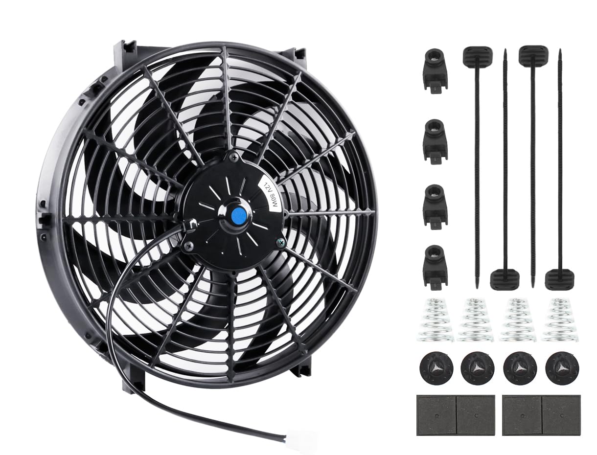 Universal 14 Inch Electric Radiator Fan for Optimal Cooling