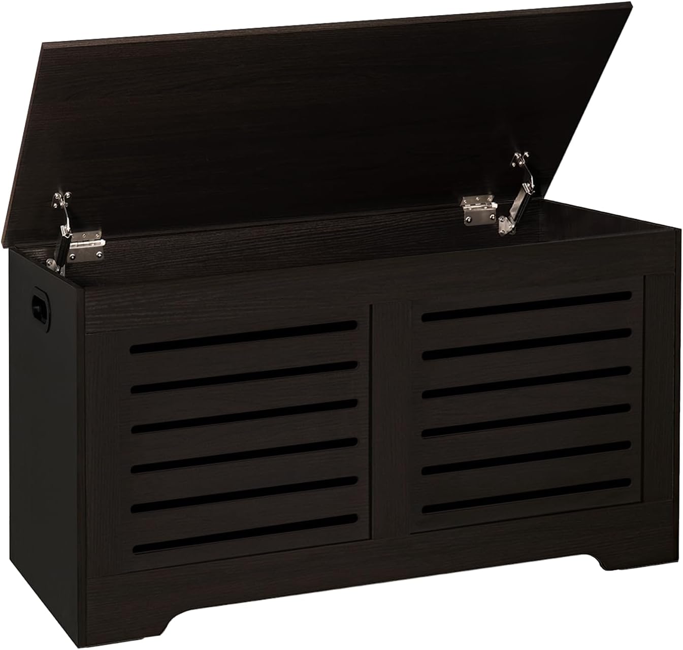 DINZI LVJ Wooden Toy Box with Safety Hinges for Storage Needs