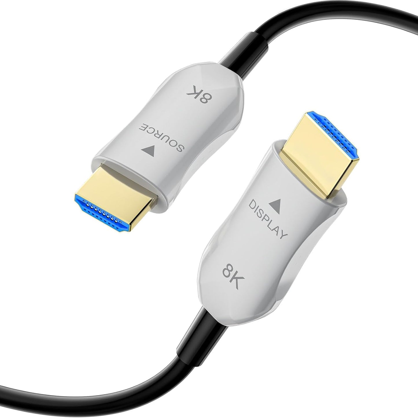 8K Fiber Optic HDMI 2.1 Cable 50ft for Ultimate Home Theatre