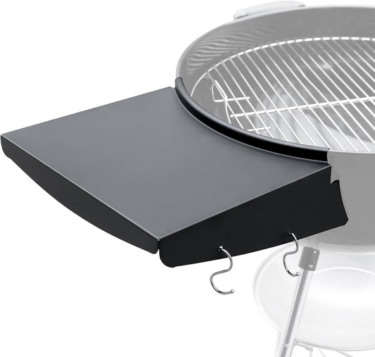 Upgraded Grill Table Shelf for Kettle Grills 22 Inch - Perfect Fit