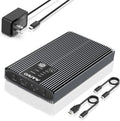 M.2 SATA SSD Cloner Duplicator Dual Bay Enclosure - Portable Clone