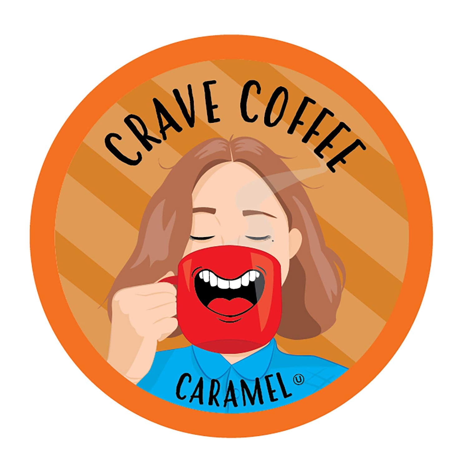 Crave Beverages Flavored Coffee Pods for Keurig K-Cup Brewers