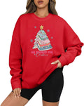 Cozy Librarian Xmas Sweatshirt - Perfect for Book Lovers!
