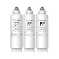 Waterdrop Undersink Replacement Water Filter 2PP+CT - Longer Life
