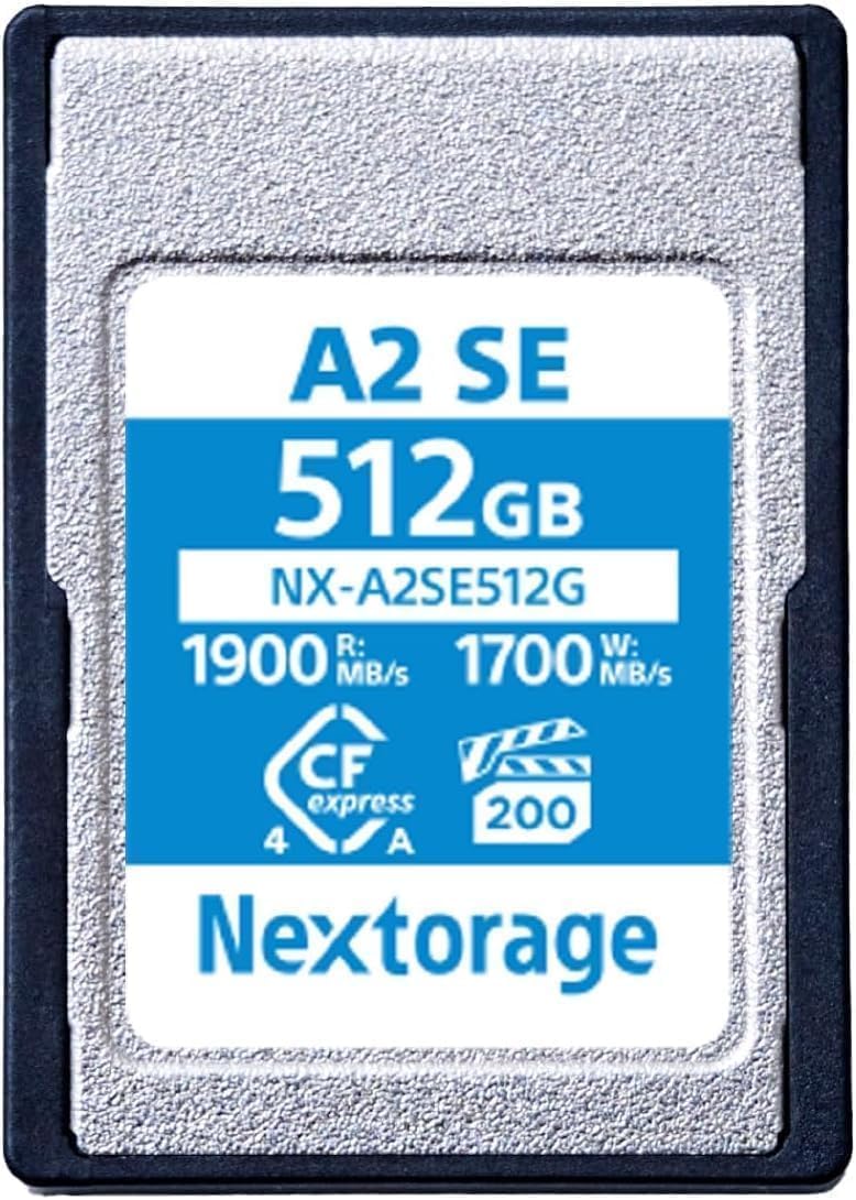 Nextorage CFexpress 4.0 Type A 512GB Memory Card for Creators
