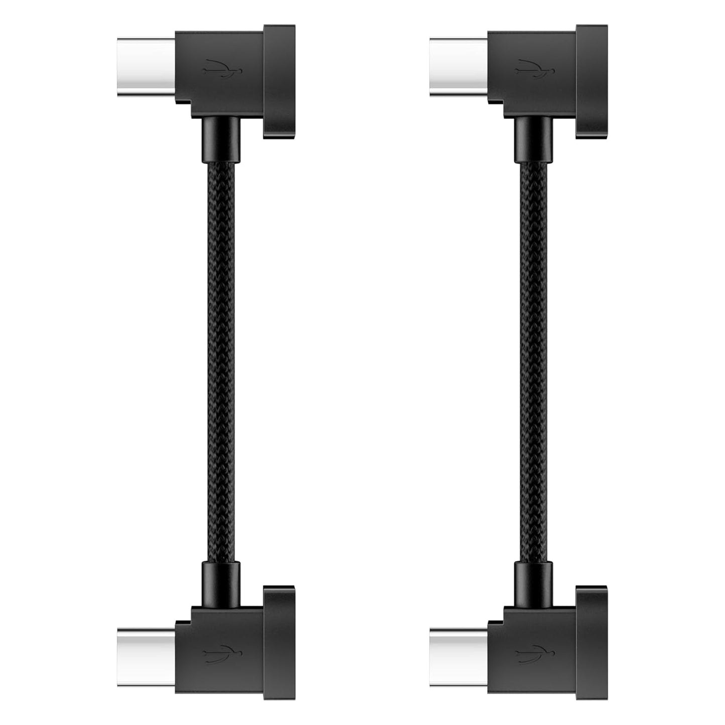 Veeloon 90 Angled OTG Cable 2 Pack for DJI Drones