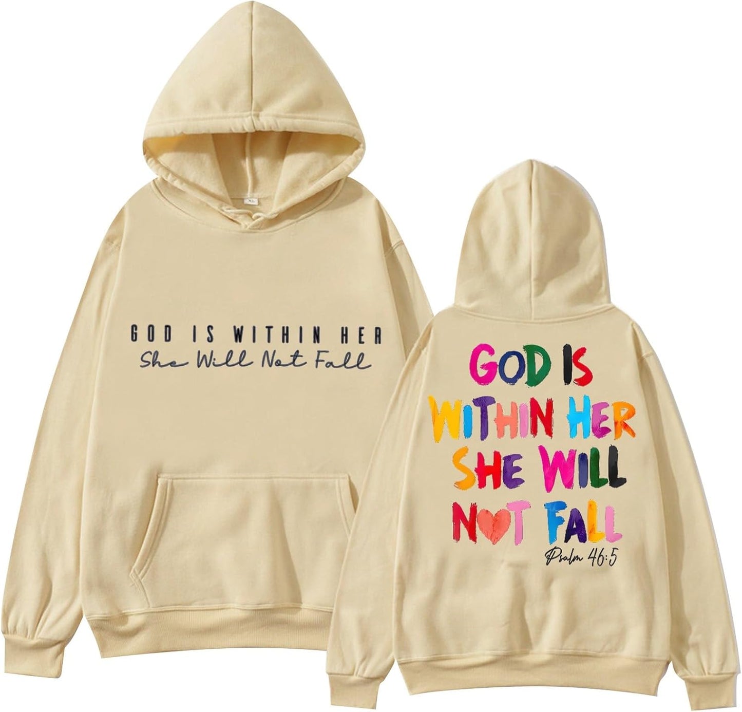 Empowering Women's Jesus Faith Hoodie