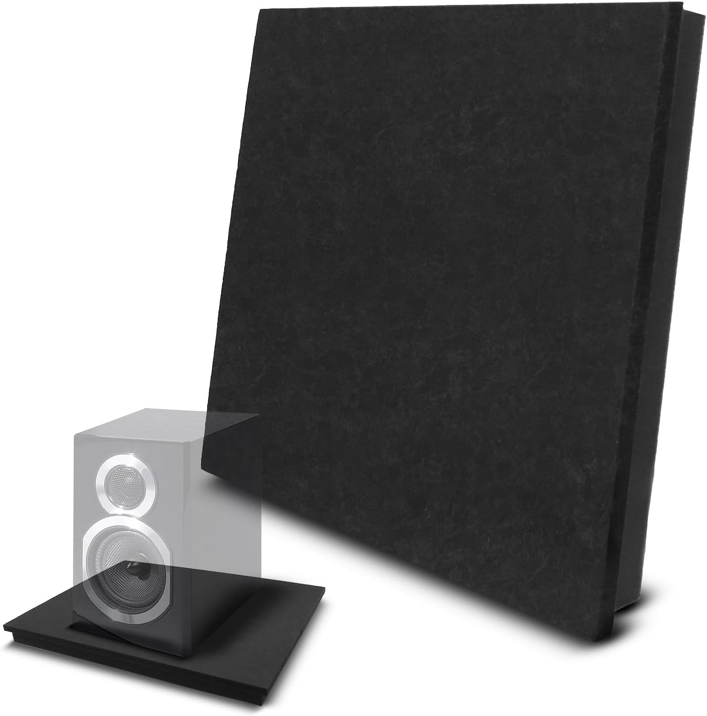 Pyle Sound Dampening Speaker Riser Foam for Noise Isolation