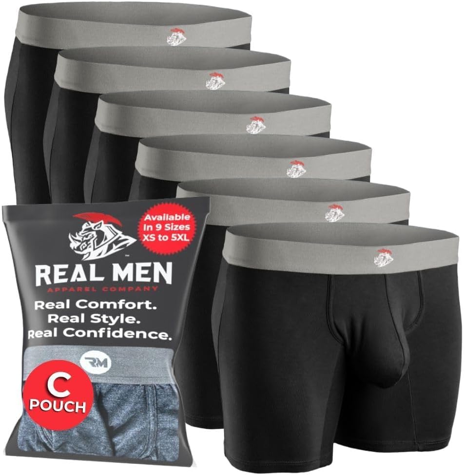 Real Men Bulge Enhancing Pouch Underwear for Ultimate Comfort