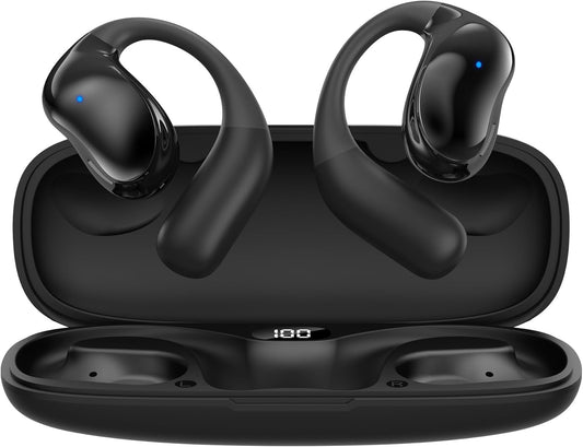 Fenpos Bluetooth Open Ear Wireless Earbuds: Hi-Fi Stereo Sound