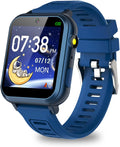 Retysaz Kids Smart Watch Blue - 24 Game Smartwatch for Children