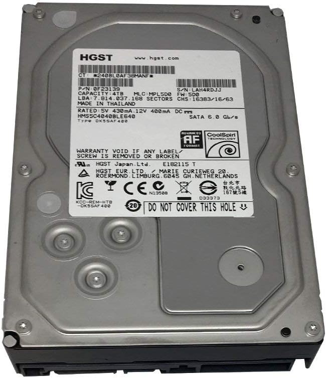 HGST MegaScale DC 4000.B 4TB Enterprise Hard Drive for Servers