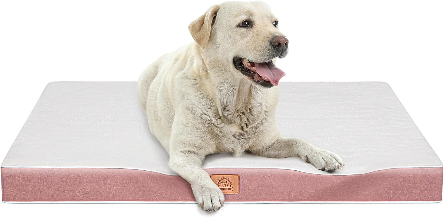 Orthopedic Dog Bed for Extra Large Dogs - Jumbo Plush Comfort