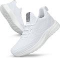 Women's Lightweight Tennis Running Shoes - Comfortable Work Sneakers