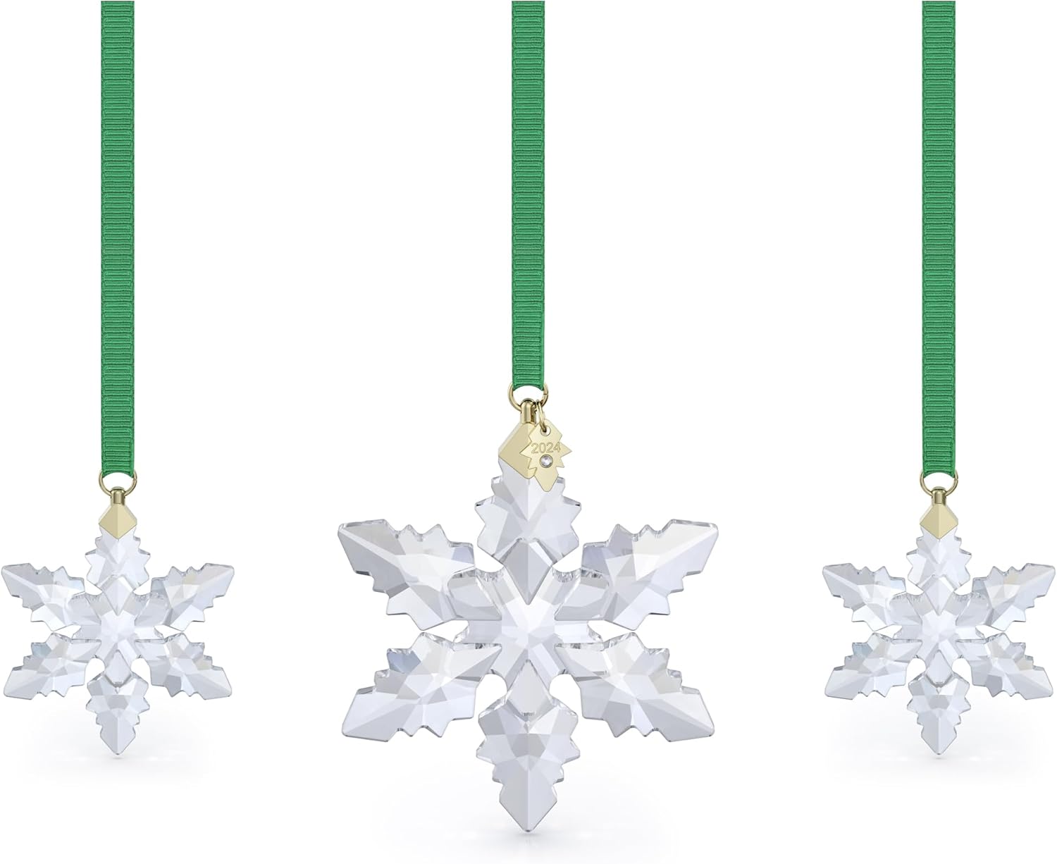 Swarovski Annual Edition Ornament Set 2024 for Holiday Decor