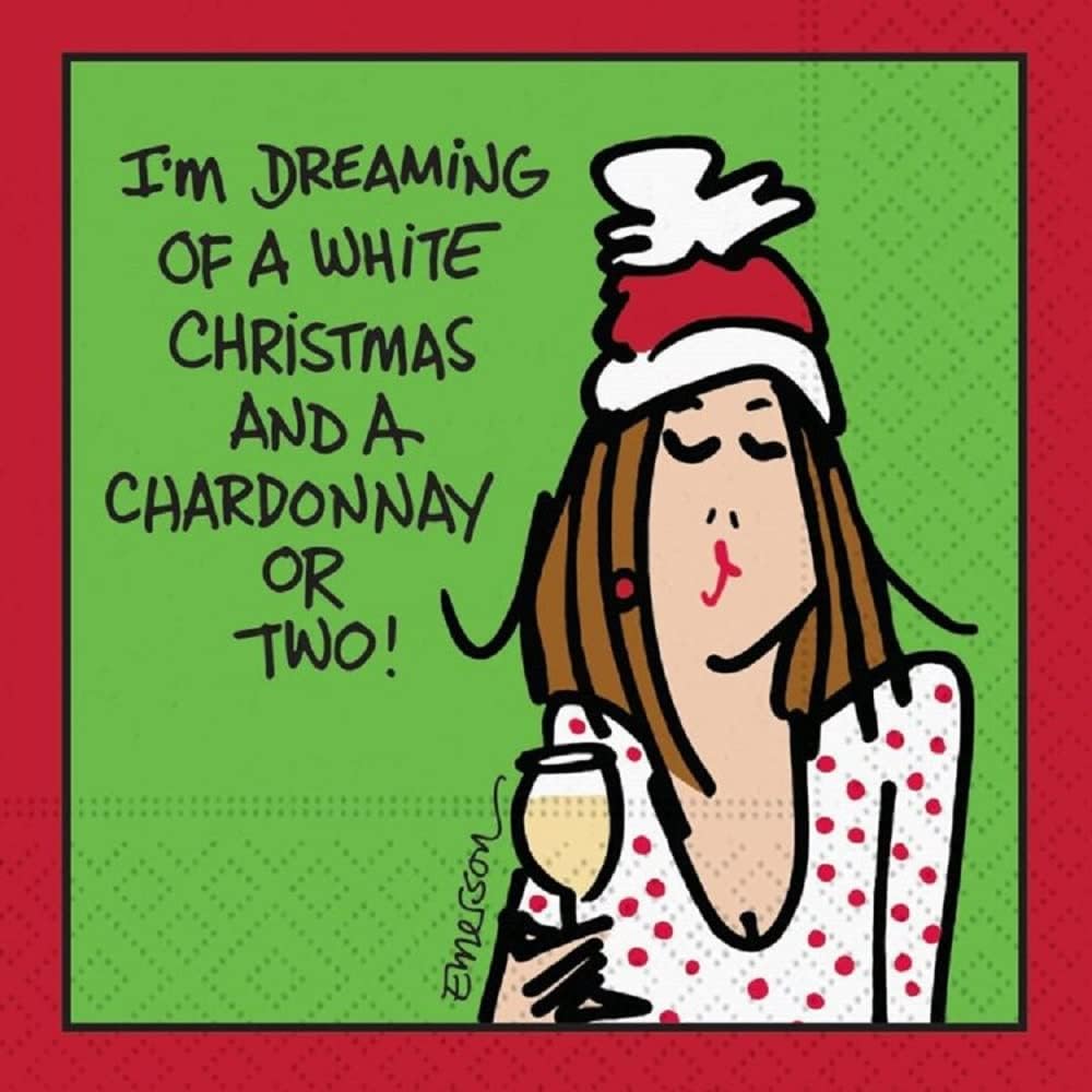 40CT Wine Lovers Cocktail Napkins - Festive Fun!