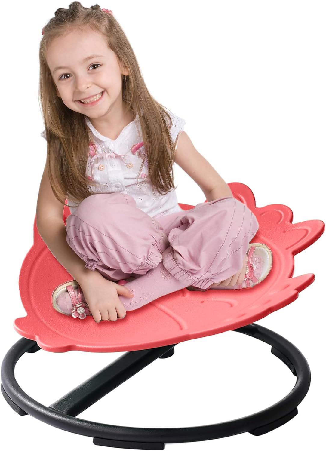 Red Swivel Sensory Chair for Autism Kids | Ages 3+