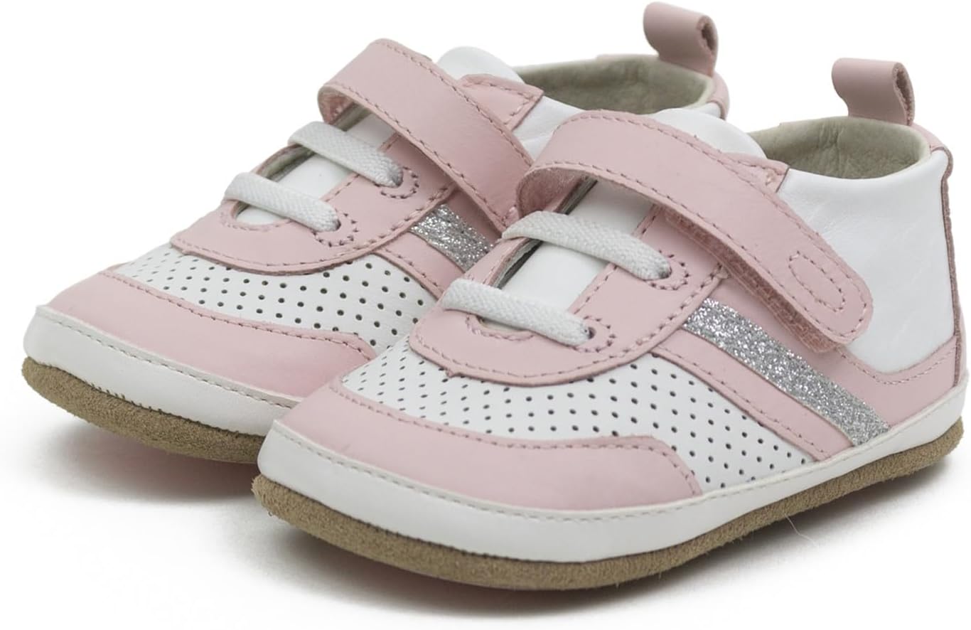 Robeez First Kicks Baby Girl Shoes for Early Walkers and Toddlers