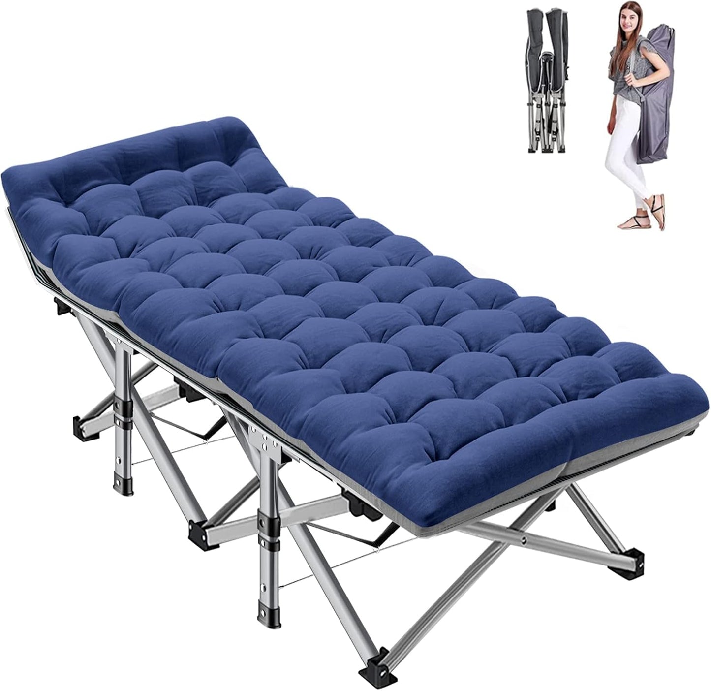 ABORON Folding Camping Cot: Comfort Anywhere