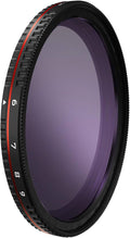 Freewell 67mm Threaded Hard Stop Variable ND Filter Bright Day 6-9