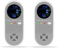 2 Packs Carbon Monoxide Detectors with Temperature & Humidity Display