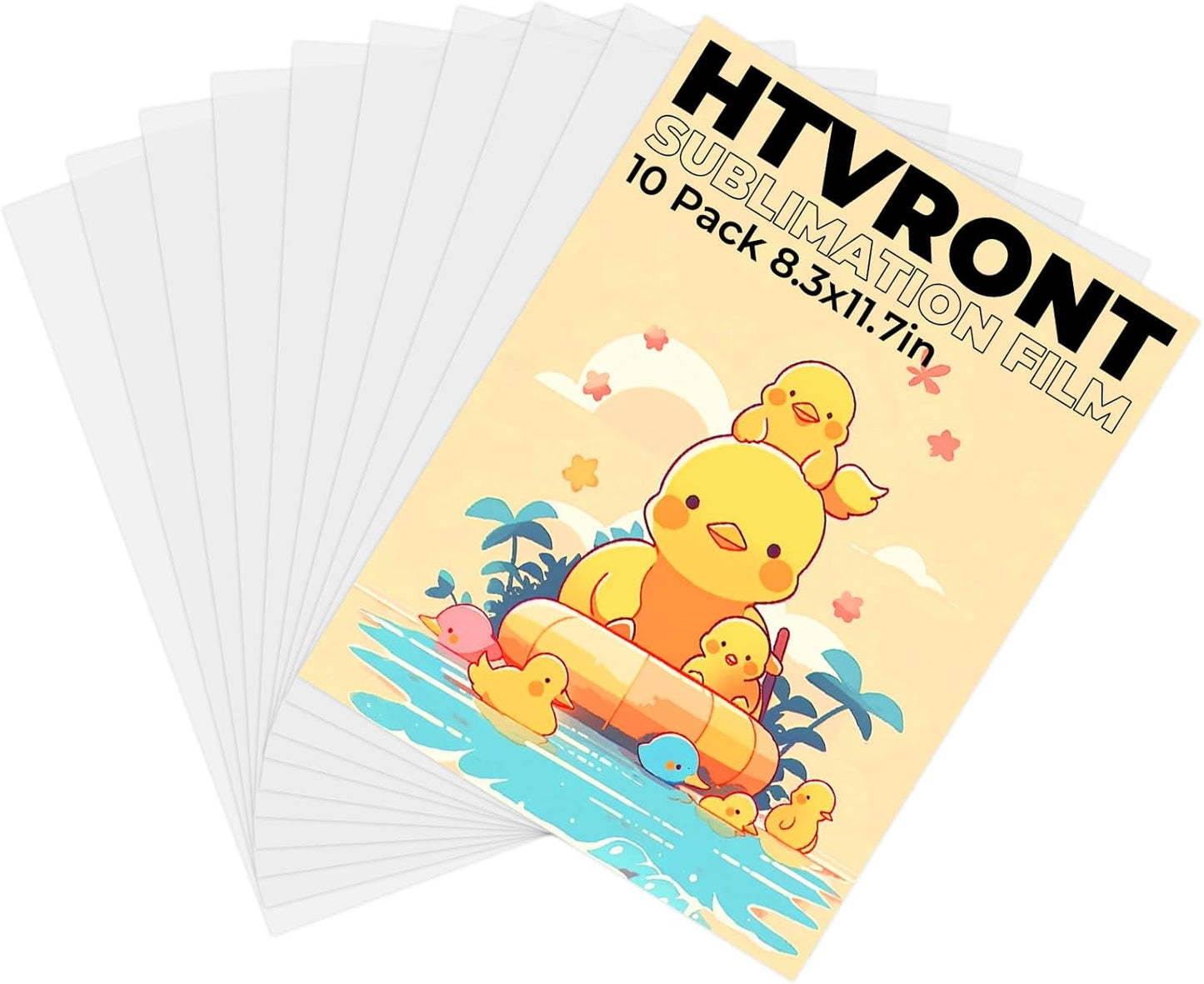 HTVRONT Printable Sublimation Heat Transfer Film for Custom Cases